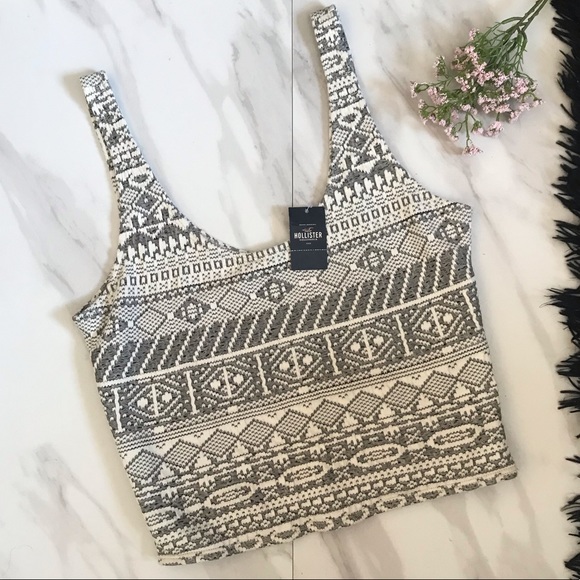 Hollister Tops - NWT | Hollister Crop Top Knit Festival Crop Top